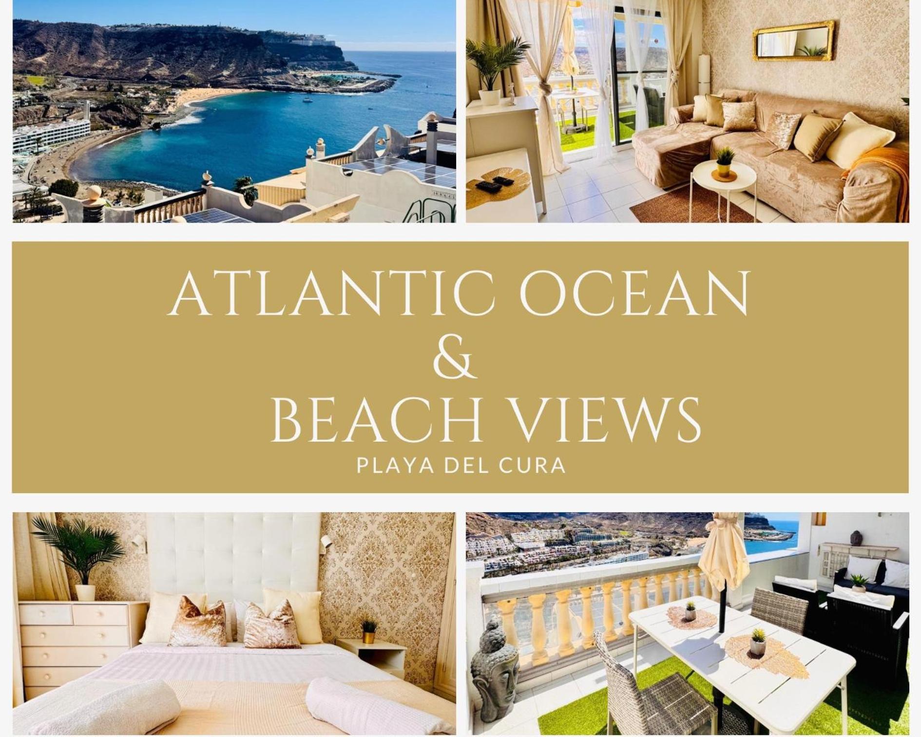 Atlantic Ocean & Beach Views - Playa Del Cura Las Palmas / Gran Canaria Exterior foto